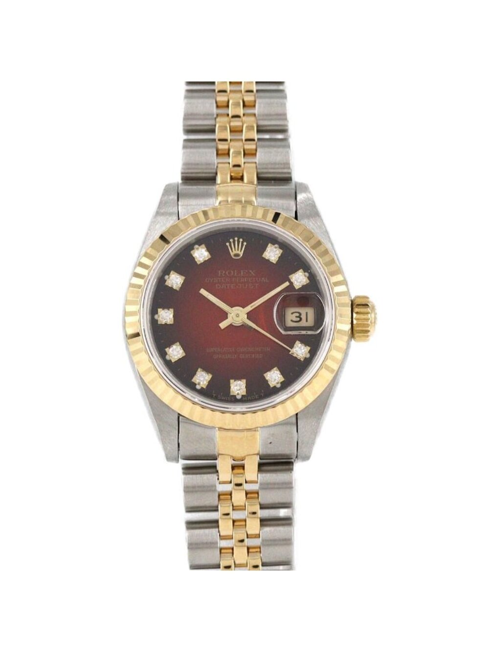 Rolex Datejust Stainless Steel Yellow Gold Automatic